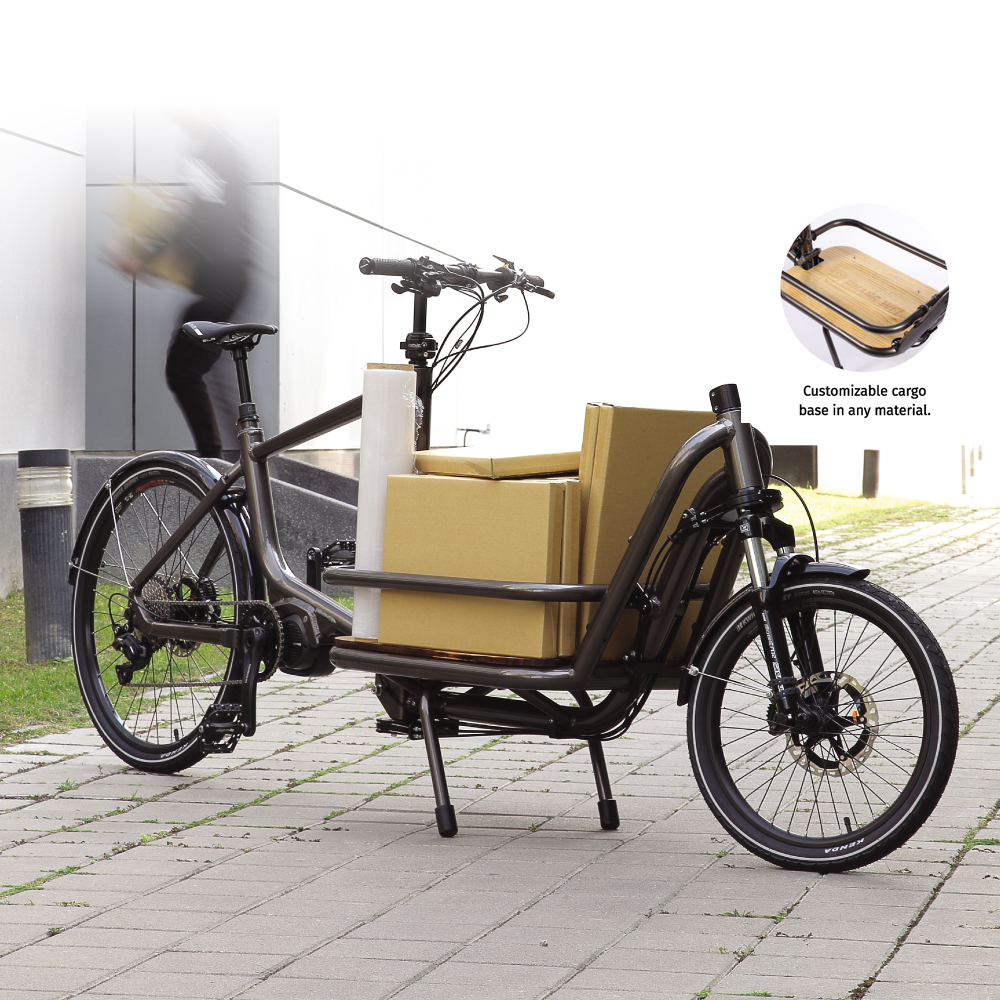 Zweir&auml;drige Lasten-E-Bikes
